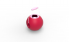 Ведёрко для воды Quut Ballo. Цвет: вишнёвый красный + сладкий розовый (Sweet Pink + Cherry Red) - Quut