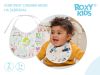 Нагрудники детские для кормления малыша на завязках, 2 шт - ROXY-KIDS