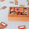 Memory "Parts of the world. Europe" in wooden box - Мемори "Части света. Европа" в деревянной коробочке