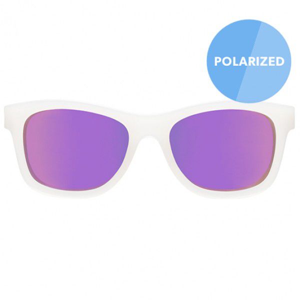 С/з очки Babiators Blue Series Polarized Navigator. Трендсеттер (The Trendsetter). Прозрачные. Фиолетовые линзы. Classic (3-5) - Babiators Navigators