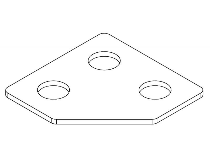 Деталь к металлическому конструктору «Косынка I» - Десятое Королевство