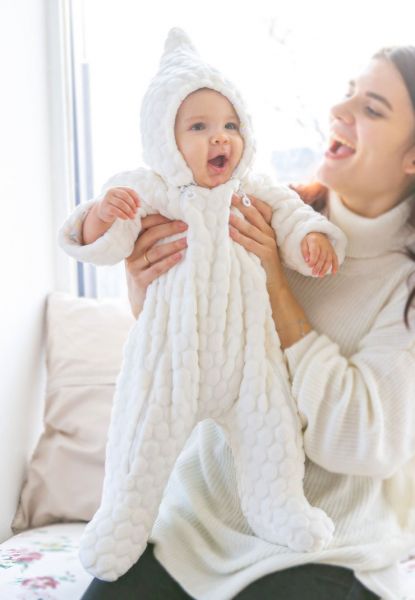 Комбинезон для новорожденного "Буль-Буль" - Сонный гномик