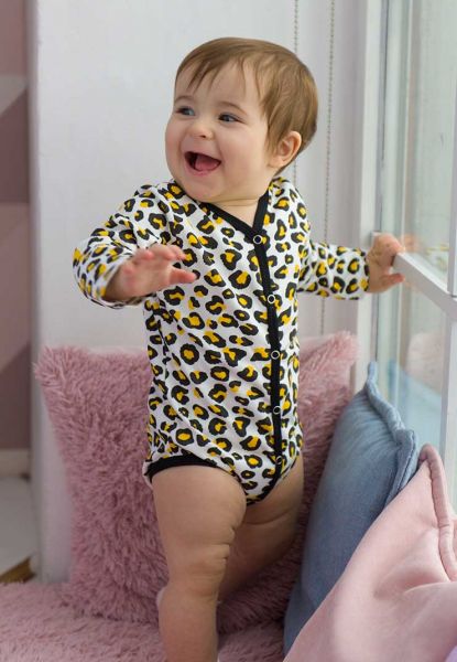 Боди с рукавами "Лео" - Сонный гномик