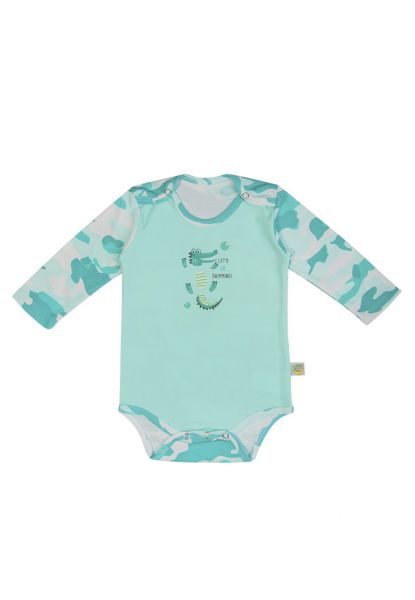 Боди с рукавами "Кроко" - Сонный гномик