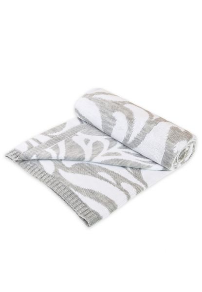 Вязаный плед "Миндаль" - Сонный гномик