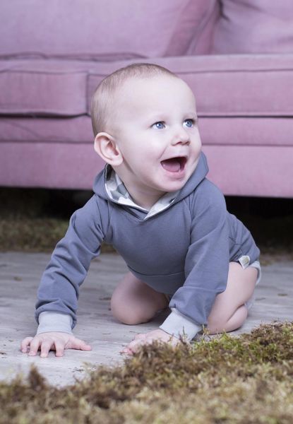 Боди-толстовка с капюшоном "Зэбби" - Сонный гномик