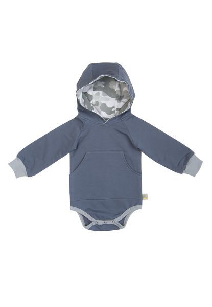 Боди-толстовка с капюшоном "Зэбби" - Сонный гномик