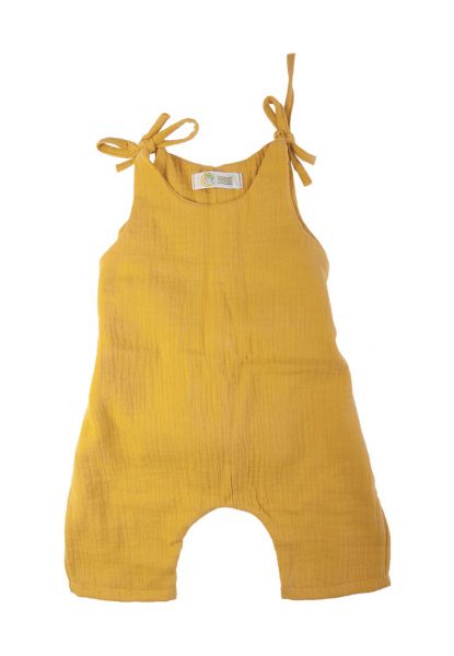 Лёгкий комбинезон на жаркое лето "Кимоно" - Сонный гномик