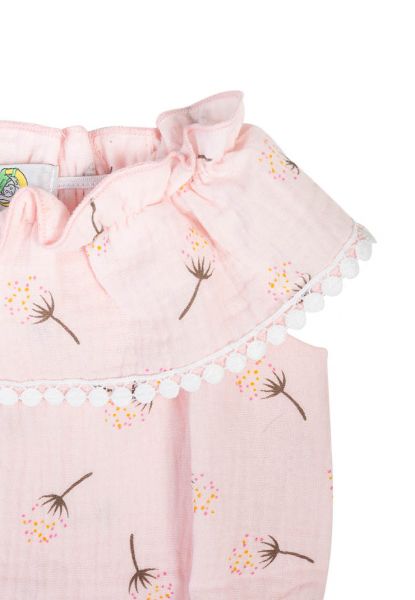 Летнее боди для девочки "Лотос" - Сонный гномик