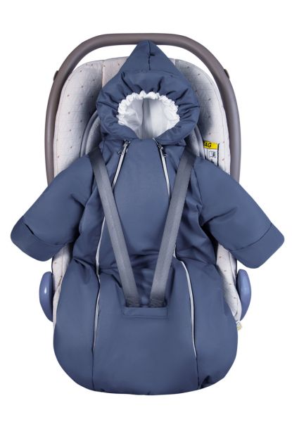 Зимний конверт "Галактика" для выписки и прогулок - Сонный гномик