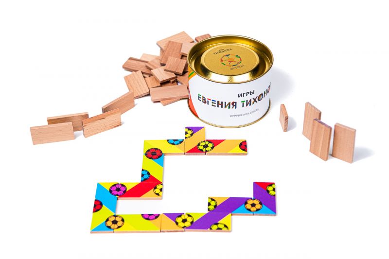 Настольная игра "Футбол" Евгения Тихонова в тубусе