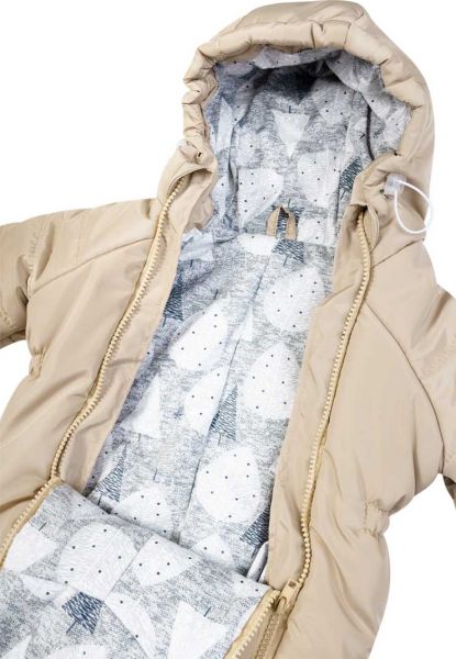 Детский комбинезон зимний "Байкал" бежевый - Сонный гномик