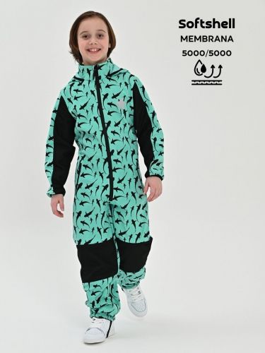 Комбинезон, Весна-Осень, Мята акулы, арт. 210 (110 см)