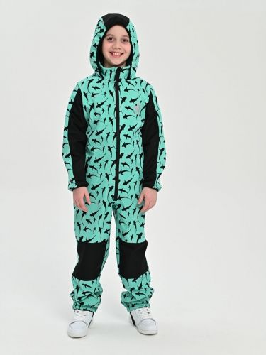 Комбинезон, Весна-Осень, Мята акулы, арт. 210 (110 см)