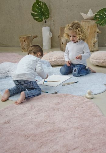 Ковер сердце с подушкой (розовое) 160*180 - Lorena Canals