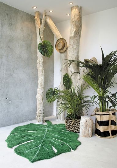 Ковер Лист монстеры 120*180 - Lorena Canals