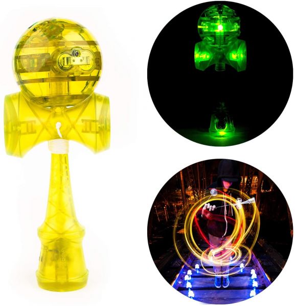 Кендама YYF Catchy LED Желтый - YoYoFactory