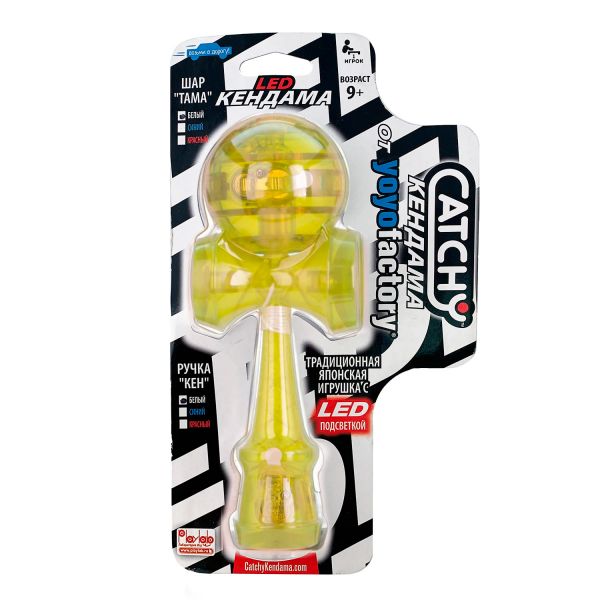 Кендама YYF Catchy LED Желтый - YoYoFactory
