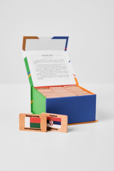 Мемори "Флаги мира Vol.4" в картонной коробочке