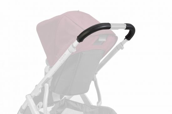 Чехол на ручку Vista черная  кожа - UPPAbaby