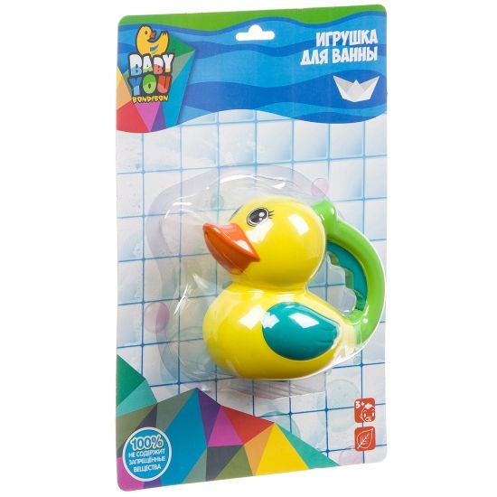 Игрушка-лейка для купания Bondibon Baby You "Уточка" - BONDIBON