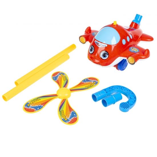 Каталка с ручкой для детей "ВЕРТОЛЕТ" со звуком, Baby You Bondibon - BONDIBON