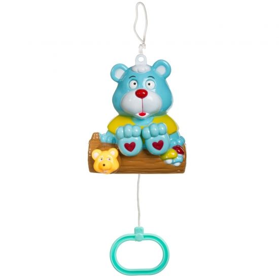 Развивающая музыкальная игрушка-подвеска Bondibon, МЕДВЕДЬ - BONDIBON