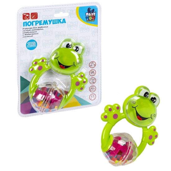 Погремушка Bondibon Baby You "Лягушка" - BONDIBON