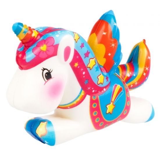 Игрушка антистресс "ЛЕТАЮЩИЙ ЕДИНОРОГ" ароматный сквиш Bondibon - BONDIBON