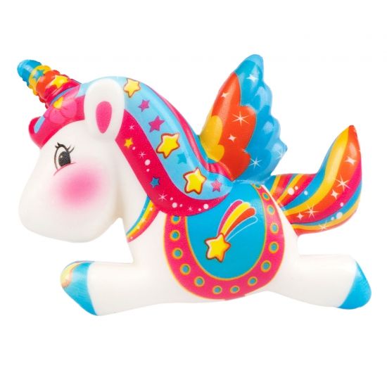 Игрушка антистресс "ЛЕТАЮЩИЙ ЕДИНОРОГ" ароматный сквиш Bondibon - BONDIBON