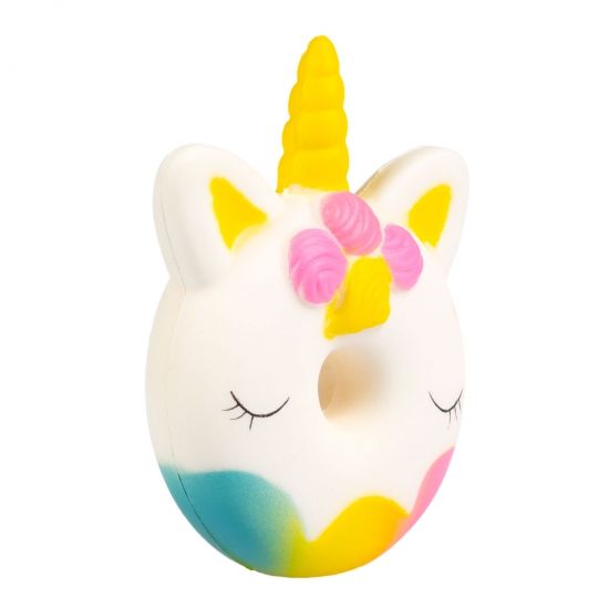 Игрушка антистресс "РАДУЖНАЯ СЛАДКОЕЖКА" ароматный сквиш Bondibon - BONDIBON