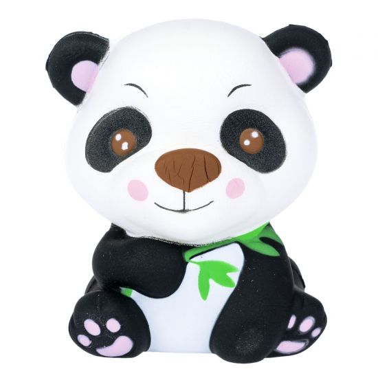 Игрушка антистресс "ПАНДА С БАМБУКОМ" ароматный сквиш Bondibon - BONDIBON