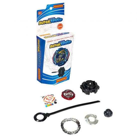 Волчок ТОРНАДО "ФЕНИКС" серо-красный Bondibon - BONDIBON