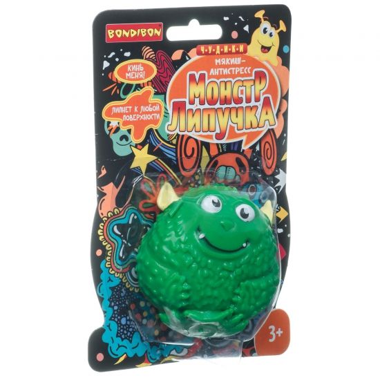 Антистресс Bondibon "Монстр-Липучка" Ушастик - BONDIBON