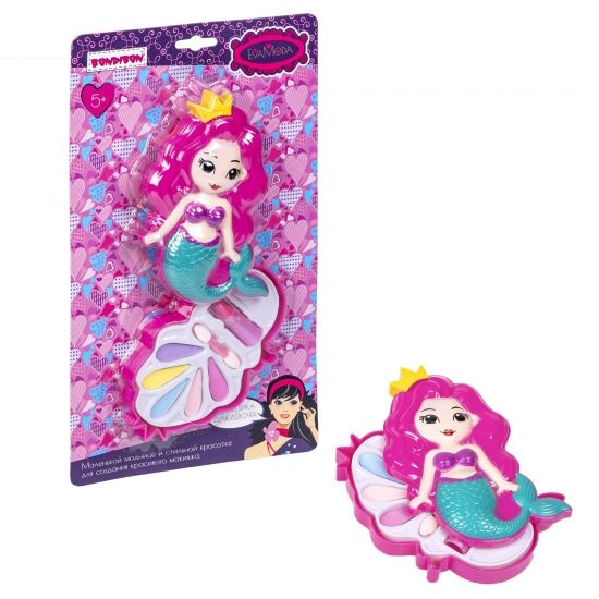 Набор детской декоративной косметики "РУСАЛОЧКА" Eva Moda Bondibon - BONDIBON