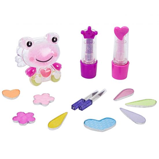 Набор детской декоративной косметики "ЛЯГУШОНОК", розовый, Eva Moda Bondibon - BONDIBON