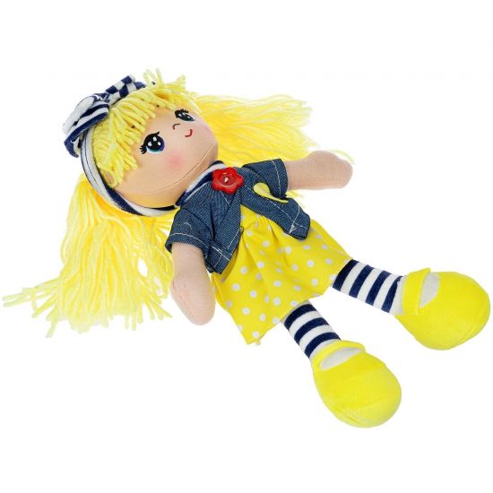 Кукла мягкая "ВИКА" 26 см, жёлтые волосы Oly Bondibon - BONDIBON