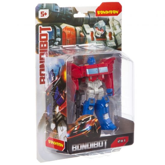 Трансформер Bondibon BONDIBOT 2 в 1 "Робот-тягач" - BONDIBON