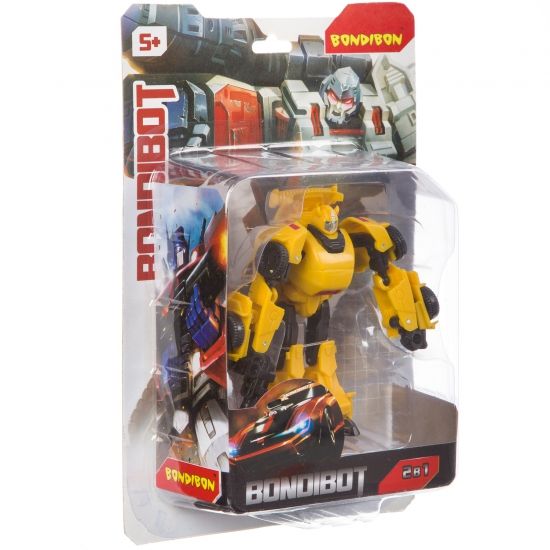 Трансформер Bondibon BONDIBOT 2 в 1 "Робот-машина" - BONDIBON