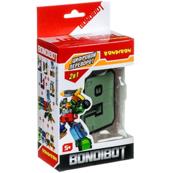 Трансформер 2 в 1 Bondibon BONDIBOT "Девять" - BONDIBON