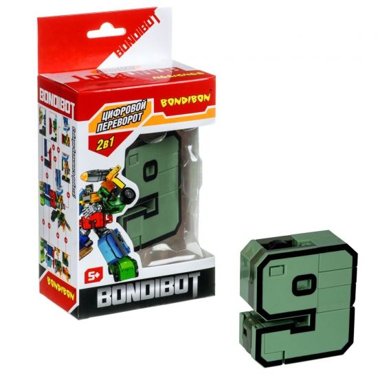 Трансформер 2 в 1 Bondibon BONDIBOT "Девять" - BONDIBON