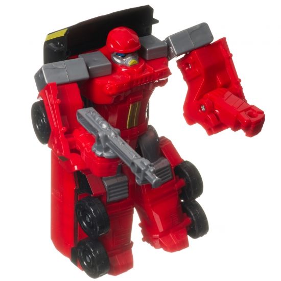 Трансформер Bondibon BONDIBOT 2 в 1 "Робот-пожарная машина" - BONDIBON