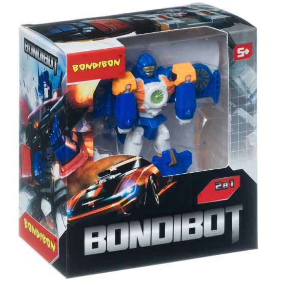 Трансформер Bondibon BONDIBOT 2 в 1 "Робот-самолёт" - BONDIBON
