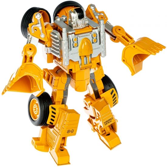 Трансформер с металлическими деталями "BONDIBOT 2в1" робот-трактор с ковшом Bondibon - BONDIBON