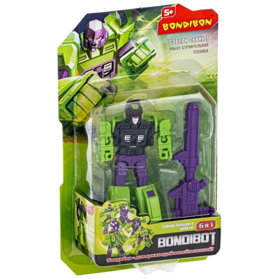 Трансформер "BONDIBOT 2в1" робот-кран Bondibon - BONDIBON