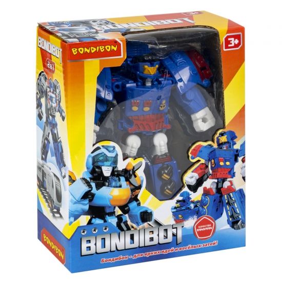 Трансформер "BONDIBOT 2в1" робот-крейсер Bondibon - BONDIBON