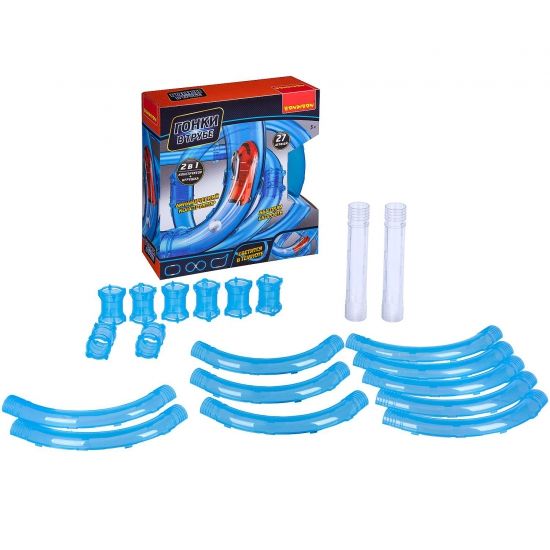 Игровой набор Bondibon "Гонки в трубе" 27 дет. - BONDIBON