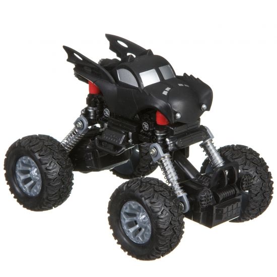 Инерционный джип на пружинной подвеске "Парк Техники" черный Bondibon - BONDIBON