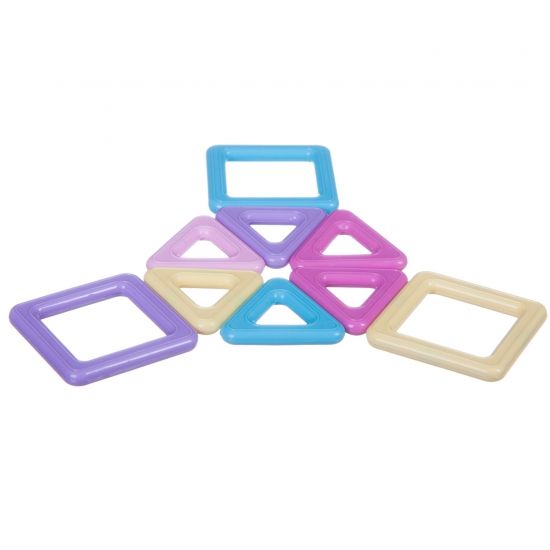 Магнитный конструктор "СЕРДЦЕ" 10 мини-деталей Магнитоформы Bondibon - BONDIBON