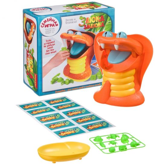 Настольная игра Bondibon "Злюка-змеюка" - BONDIBON